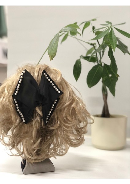 Pinterest Saten Inci Detaylı Mandal Toka