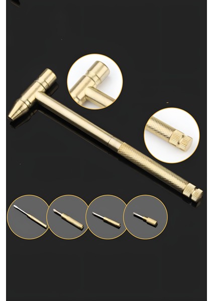 Çekiç ve 4 Farklı Tornavida Multi Set 721302