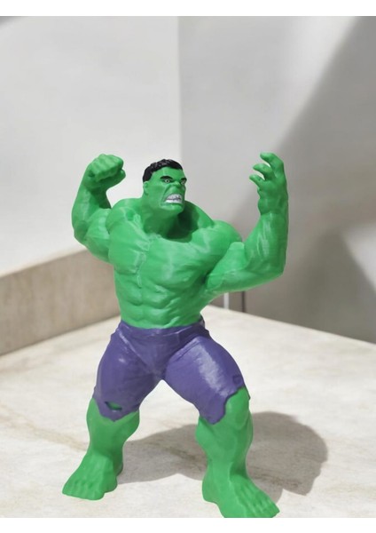 Hulk Süper Kahraman Dekor Figür Oyuncak