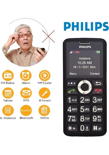 C Serisi Tuşlu Telefon