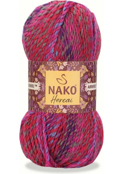 Hercai 28005 Asortik - Örgü İpi - 100 Gram