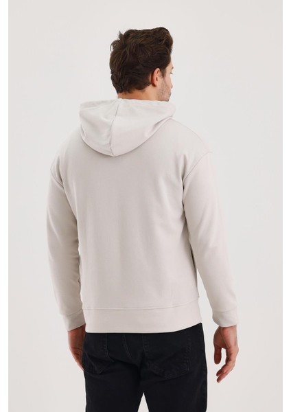 Unisex Kapüşonlu Fermuarlı Yandan Girme Cepli Sweat fiyatları