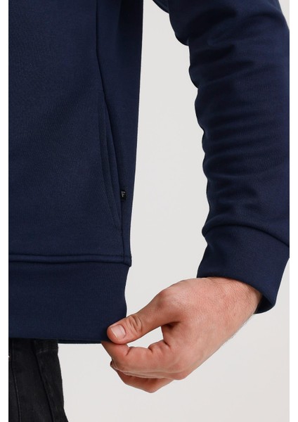 Unisex Kapüşonlu Fermuarlı Yandan Girme Cepli Sweat fiyatları