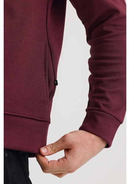 Unisex Kapüşonlu Fermuarlı Yandan Girme Cepli Sweat modelleri