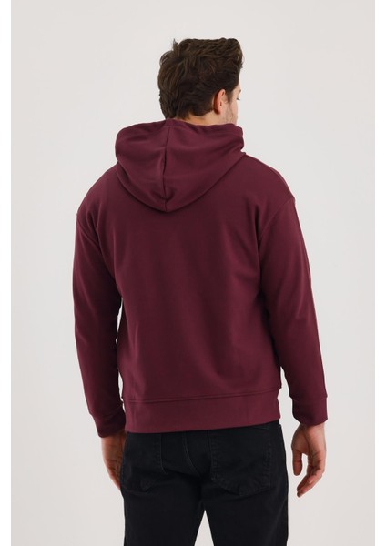 Unisex Kapüşonlu Fermuarlı Yandan Girme Cepli Sweat indirimleri