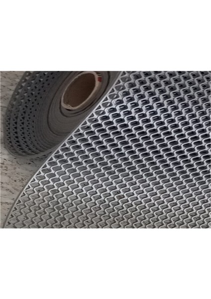 Gri Yeni Zincir Desen Islak Zemin Matı Islak Zemin Yolluk Pvc