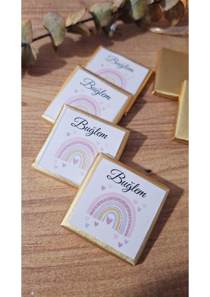 Sevgiliatolyem Isimli Bebek Çikolatası 24 Adet Yenidoğan Bebek Hediyelikleri fiyatları