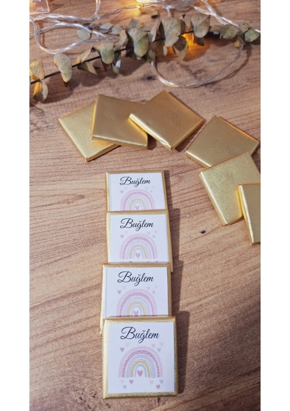 Sevgiliatolyem Isimli Bebek Çikolatası 24 Adet Yenidoğan Bebek Hediyelikleri modelleri