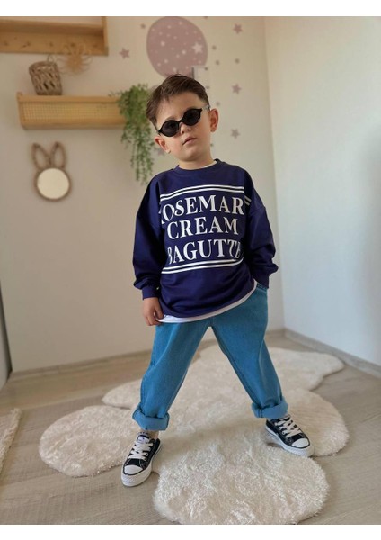 Alt Kot Üst Penye Tarz Detay Alt Üst Erkek Çocuk Takım modelleri