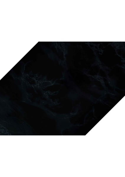 176-0048 Siyah Mermer Desen Yapışkanlı Folyo ( 45 cm x 1 mt )