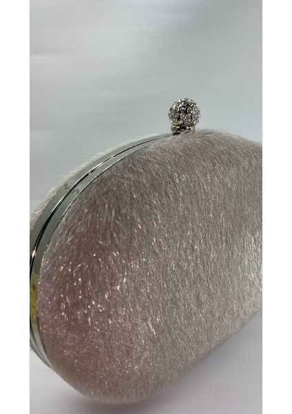 Kadife Clutch Çanta