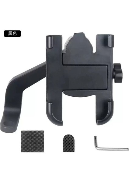 Dikiz Ayna Bağlantılı Metal Motosiklet ve Bisiklet Telefon Tutucu Motorsiklet Uyumlu
