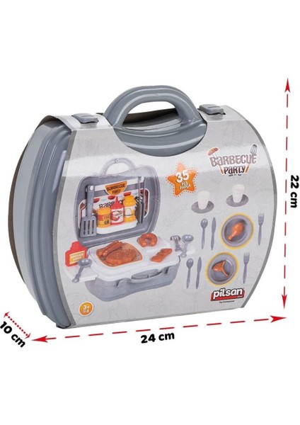 03 368 Pilsan Çantalı Barbekü Seti