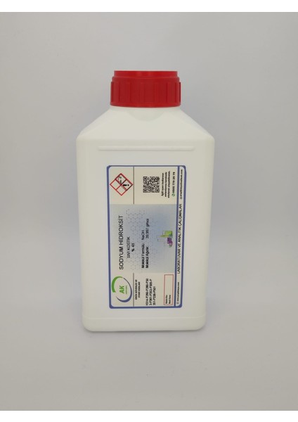 SODYUM HİDROKSİT - SIVI KOSTİK % 48 NaOH 500 ml