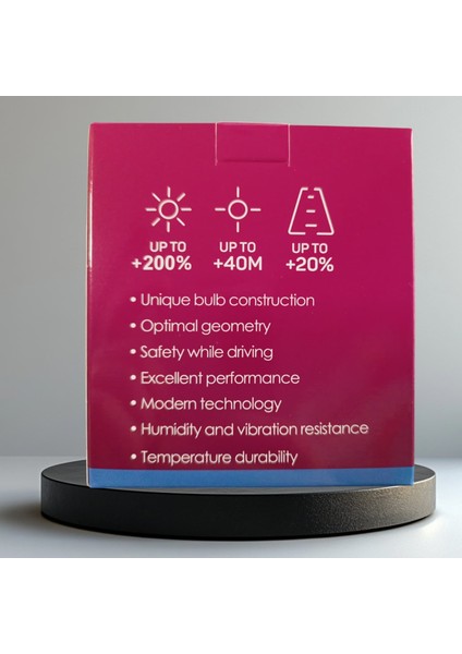 H7 HALOJEN Performans Ampulü DAHA FAZA IŞIK Ultra Vision +%200 Fazla +%20 Beyaz Işık 12V 55W 1tkm (2ADET) modelleri