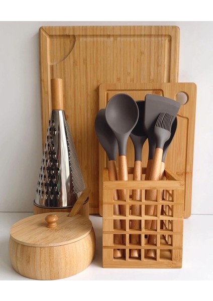 Bambu Kafes Orta Boy ve Küçük Boy Organizer 2 Adet Çok Amaçlı Sepet,banyo,mutfak Dekor modelleri