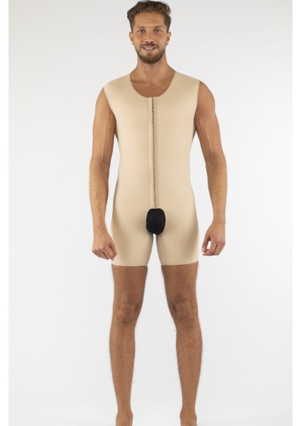 Erkek Göğüs-Karın-Kalça Post Op Kompresyon Korsesi