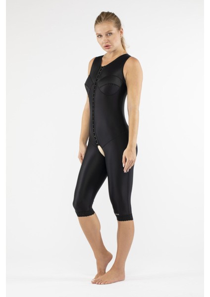 Liposuction Sonrası Tüm Vücut Askılı Kompresyon Korsesi Post Op Kontrollü Baskı Kompresyon Korsesi