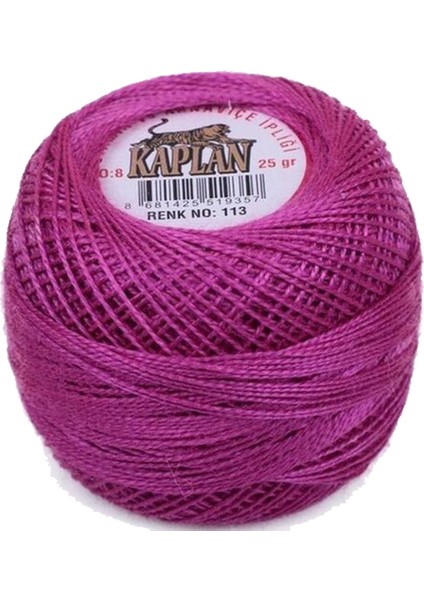 3 Adet Etamin ve Kanaviçe Ipi 8 No Kod/renk: 113 - 1010 - 321 - Ryl