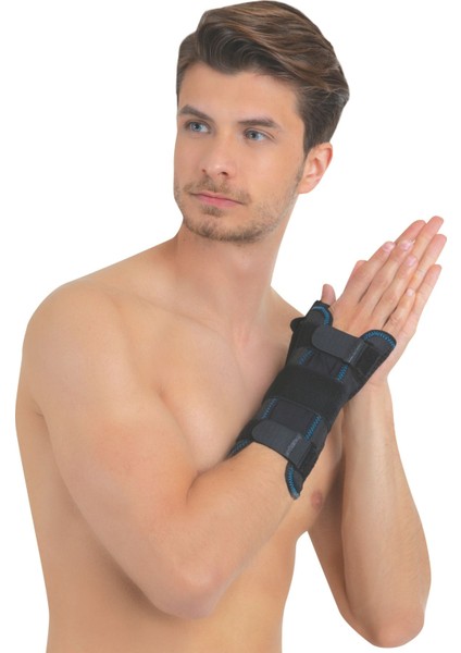 Fileli Baş Parmak Destekli El Bilek Ateli Sağ-Sol