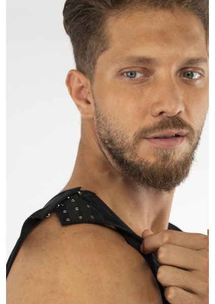 Erkek Göğüs Post Op Kompresyon Yeleği Fermuarlı modelleri