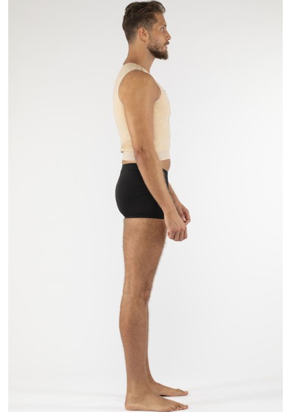 Erkek Göğüs Post Op Kompresyon Yeleği Fermuarlı modelleri