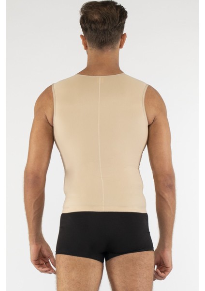 Erkek Göğüs Post Op Kompresyon Yeleği Fermuarlı indirimleri