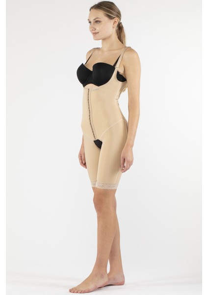 Kalça-Yağ Transferi Tam Vücut Kompresyon Korsesi Ten (Diz Üstü) fiyatları