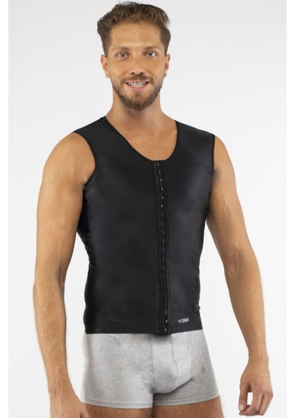 Erkek Göğüs-Karın Post Op Kompresyon Yeleği
