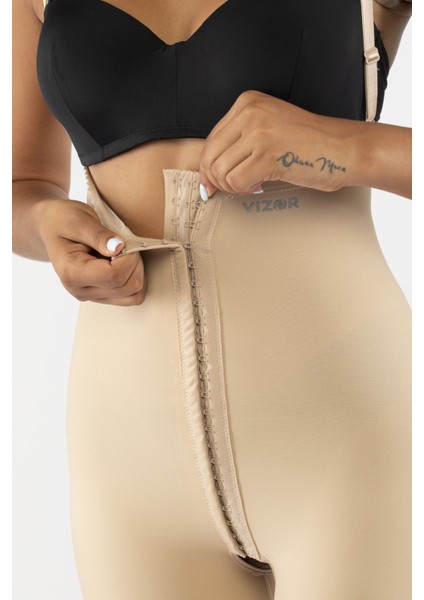 Liposuction Operasyonları Sonrası Için Karın Bel Kalça ve Üst Bacak Post Op Askılı Kompresyon Korse fırsatları