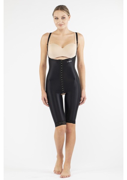 Liposuction Operasyonları Sonrası Için Karın Bel Kalça ve Üst Bacak Post Op Askılı Kompresyon Korse
