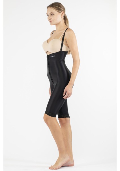 Liposuction Operasyonları Sonrası Için Karın Bel Kalça ve Üst Bacak Post Op Askılı Kompresyon Korse modelleri