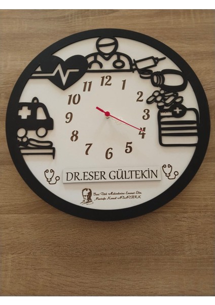 Doktor Lara Özel Isim Yazılı Kalıteli ve Şık Hediye Duvar Saati indirimleri