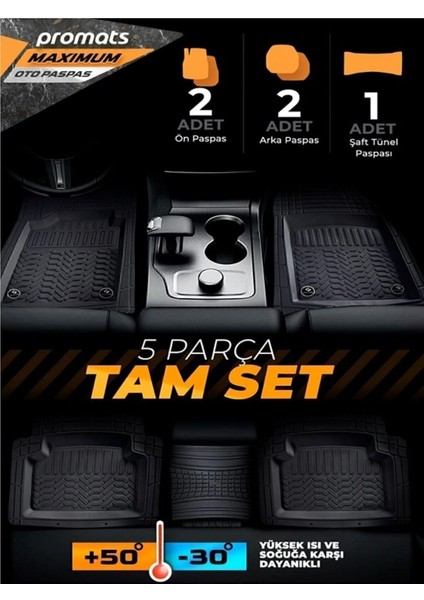 Dacia Yeni Sandero Stepway 4d Oto Paspas Maximum Siyah