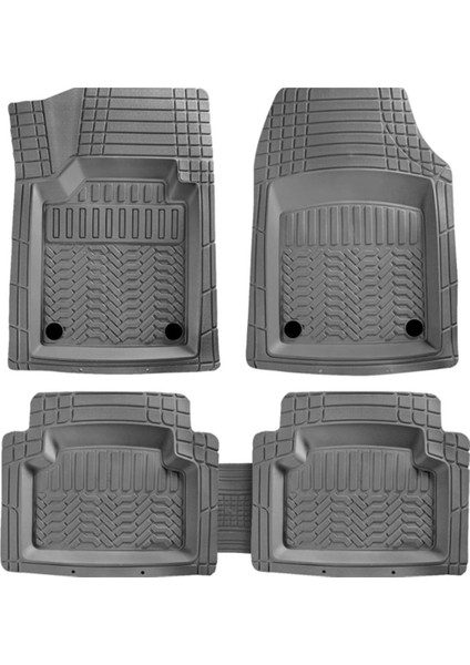 Renault Grand Scenic 2009 ve Sonrası 4d Oto Paspas Maximum Gri