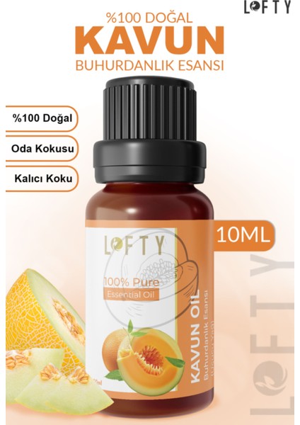 Kavun Uçucu Yağ Buhurdanlık Esansı Oda Kokusu 10 ml