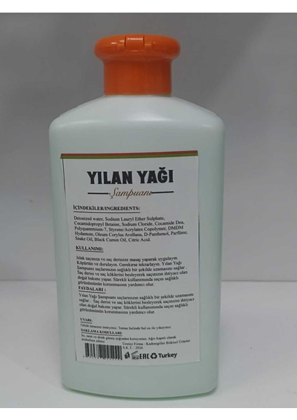Yılan Yağı Şampuanı
