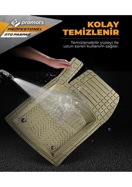 Honda Crv 2013-2018 Oto Paspas Profesyonel 4d (Bej) indirimleri