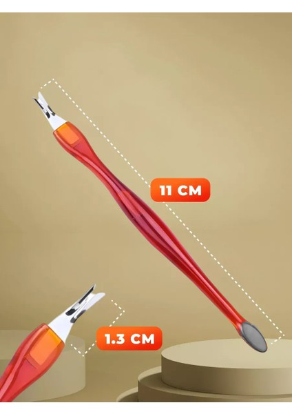 Ergonomik Tırnak Et Kesici Et Itici 2 Adet Solingen 721310