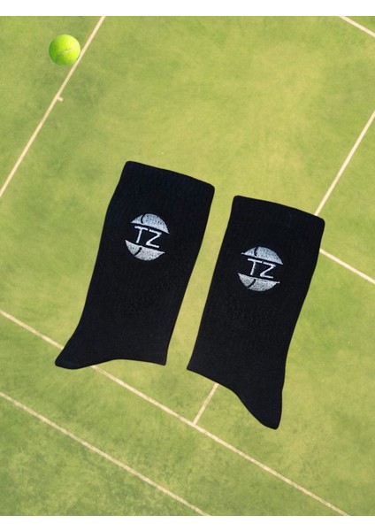 Kişiye Özel Beyaz ve Siyah Isim Veya Harf Nakışlı Hediyelik Yılbaşı, Damat, Gelin, Anneler ve Sevgililer Günü, Takım Logolu Çorap fiyatları