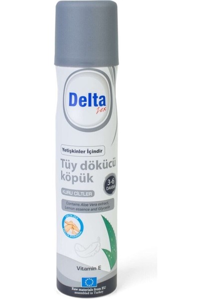 Tüy Dökücü Köpük Kuru Ciltler 200 ml