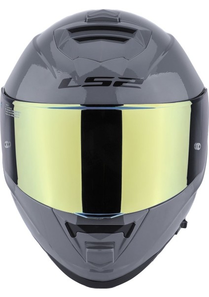 Storm 2 Nardo Gri Kapalı Motosiklet Kaskı Gold Camlı fırsatları