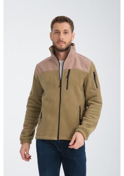 Tam Fermuarlı Softshell Garnili Polar Ceket fırsatları