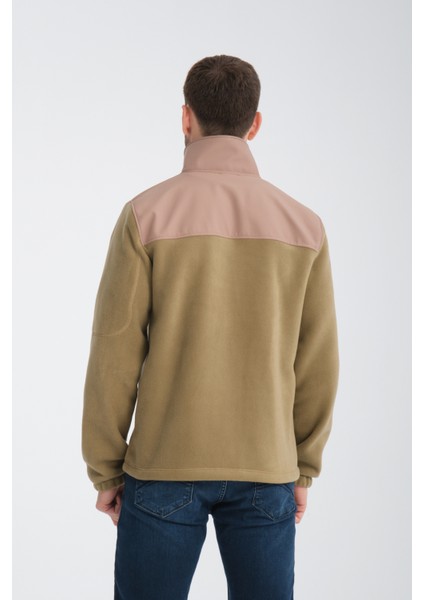 Tam Fermuarlı Softshell Garnili Polar Ceket indirimleri