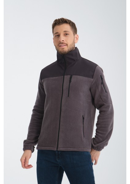 Tam Fermuarlı Softshell Garnili Polar Ceket fiyatları