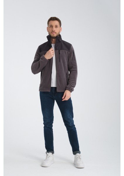 Tam Fermuarlı Softshell Garnili Polar Ceket fırsatları