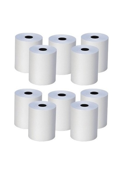 80X30 Termal Rulo Yazar Kasa, Pos, Adisyon, Bilgi Fişi, Yazıcı Rulosu 100 Adet
