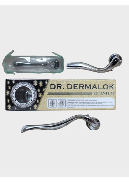 Dermaroller Silver Professional-Saç, Sakal, Kaş Serum Kullanımına Uygun Yeni Seri 1mm fiyatları