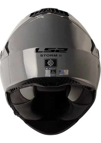 Storm 2 Nardo Gri Kapalı Motosiklet Kaskı Mavi Camlı indirimleri