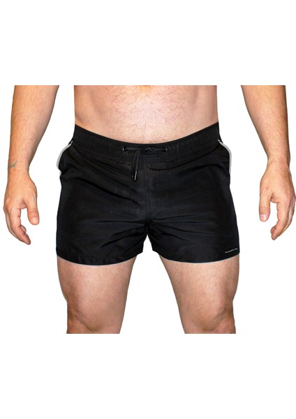 Avandgard Siyah Füme Mayo Şort Yeni Sezon modelleri